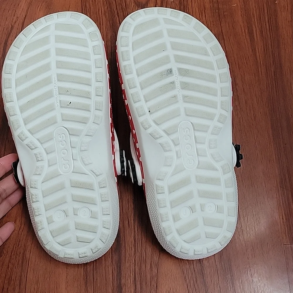 Crocs Disney Minnie Mouse Girls Clog Sz J2
